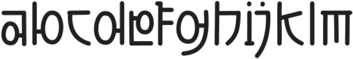 Koreanst otf (400) Font LOWERCASE