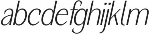 Korners Extra Light Italic otf (200) FONT