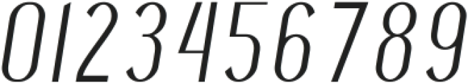 Korria Italic ttf (400) Font OTHER CHARS