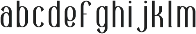 Korria Medium ttf (500) Font LOWERCASE