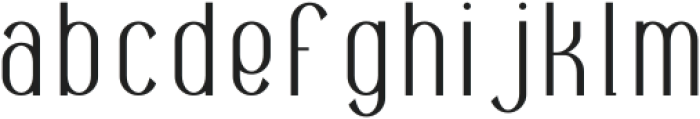 Korria Regular ttf (400) Font LOWERCASE