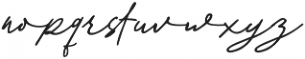Kosakatta-Signature otf (400) Font LOWERCASE