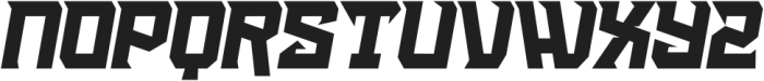 Kosmic Webros Regular otf (400) Font LOWERCASE
