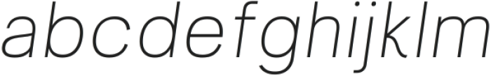Kota Sans Thin Italic ttf (100) FONT