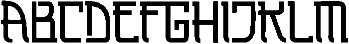 Kotaru Regular otf (400) Font UPPERCASE