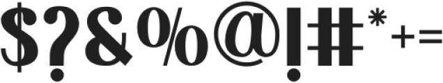 Kovice-Regular otf (400) Font OTHER CHARS