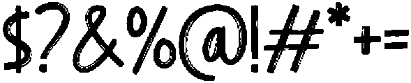 Kovira Brush Regular otf (400) Font OTHER CHARS