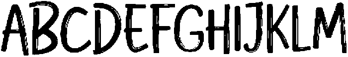 Kovira Brush Regular otf (400) Font UPPERCASE