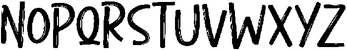 Kovira Brush Regular otf (400) Font UPPERCASE