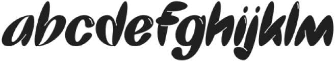 Kowane Oblique otf (400) Font LOWERCASE
