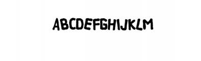 Kora Kora.otf Font UPPERCASE