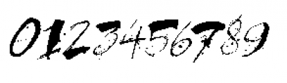 Kodama Forest Italic Font OTHER CHARS