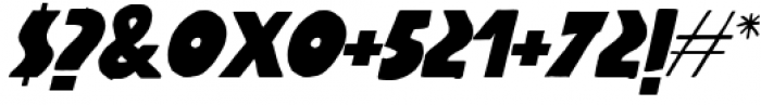 Kokoschka Oblique Font OTHER CHARS