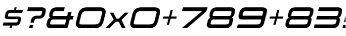 Korataki Book Italic Font OTHER CHARS
