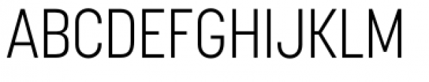 Korolev Condensed Pro Light Font UPPERCASE