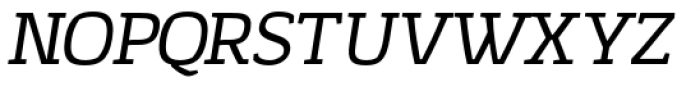Korpo Serif 10 Cap Italic Font UPPERCASE