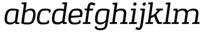 Korpo Serif 6 Alt Italic Font LOWERCASE