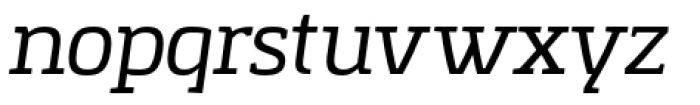 Korpo Serif 6 Alt Italic Font LOWERCASE