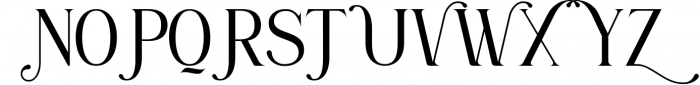 Korenah Serif Decorative Display Font Font UPPERCASE