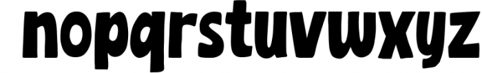 Kostanadia Font LOWERCASE