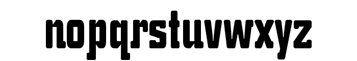 K.O. Activista* Bold Font LOWERCASE