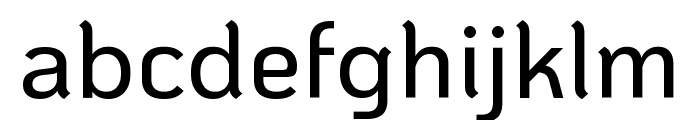 KoHo Medium Font LOWERCASE