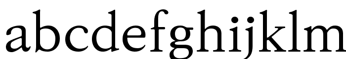 KoPubBatang Regular Font LOWERCASE