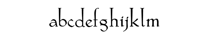 KochRead Font LOWERCASE