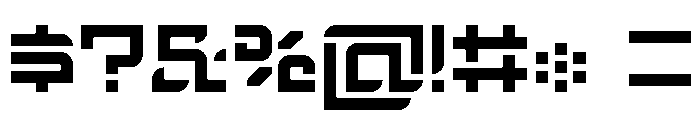 KogniGear Font OTHER CHARS