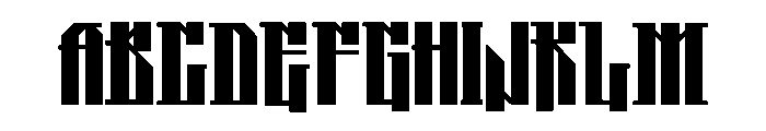 Kolja Black Font UPPERCASE