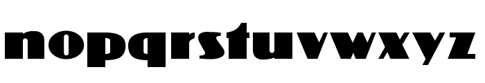 Koloss Font LOWERCASE