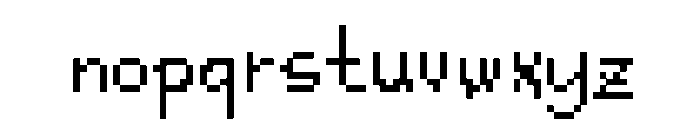 KolquatFunkyBitm Font LOWERCASE