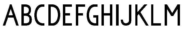 Komorebi Font UPPERCASE