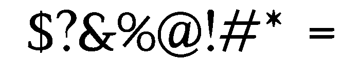 Kompani Font OTHER CHARS