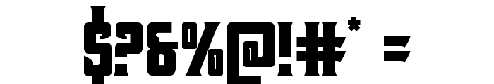 Kondor Regular Font OTHER CHARS