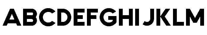 Kondusif Font UPPERCASE