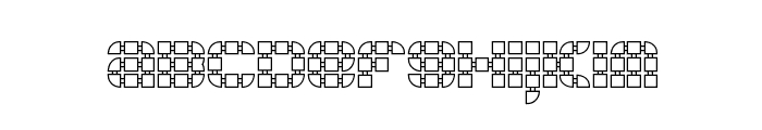 Konector O1 -BRK- Font LOWERCASE