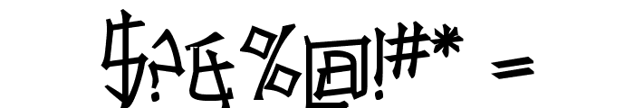Konfuciuz Font OTHER CHARS