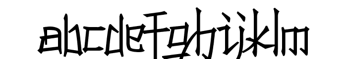 Konfuciuz Font LOWERCASE