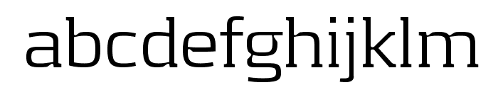 KontrapunktLight Font LOWERCASE