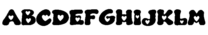 Koolavie Personal Use Only Reg Font UPPERCASE