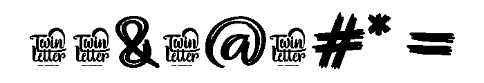 Kopag Roso Trial Regular Font OTHER CHARS