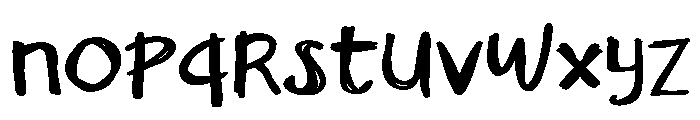 Kopag Roso Trial Regular Font LOWERCASE