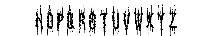 Korleone Regular Font LOWERCASE