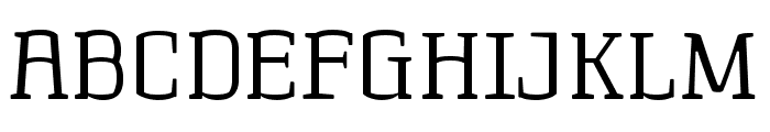 KorneuburgSlabLight-Light Font UPPERCASE