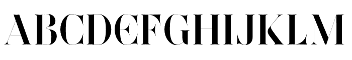 Koruva Demo Regular Font UPPERCASE
