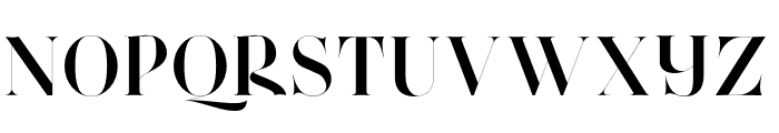 Koruva Demo Regular Font UPPERCASE