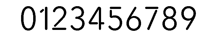 KosanNonCommercial Font OTHER CHARS