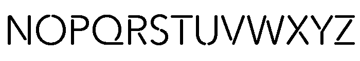 KosanNonCommercial Font UPPERCASE