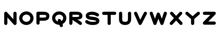 Kosanjo Bold Font UPPERCASE